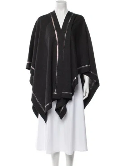 Pre-owned St John V-neck Sweater In Multi