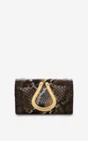 St John Water Snake Mini Loop Handbag In Bnmu
