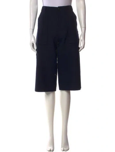 Pre-owned St John Wide Leg Pants In Black