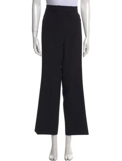 Pre-owned St John Wide Leg Pants In Black