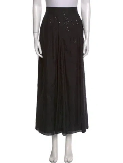 Pre-owned St John Wide Leg Pants In Black