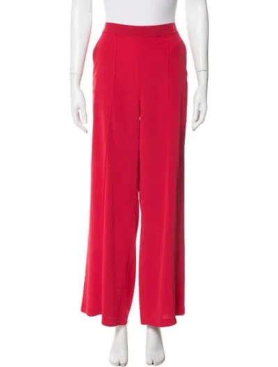 Pre-owned St John Wide Leg Pants In Black