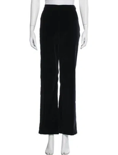 Pre-owned St John Wide Leg Pants In Black