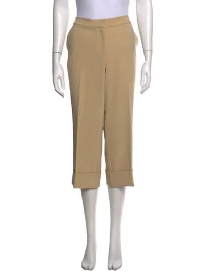 Pre-owned St John Wide Leg Pants In Black/neutrals