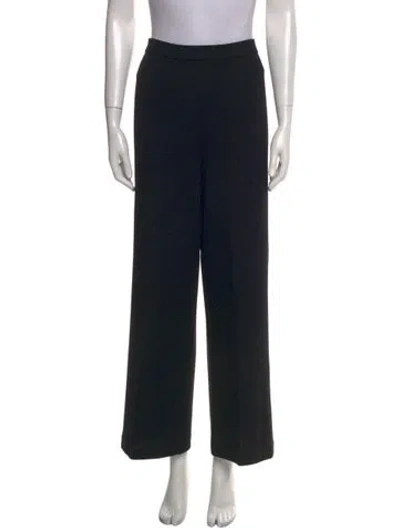 Pre-owned St John Wide Leg Pants In Blue