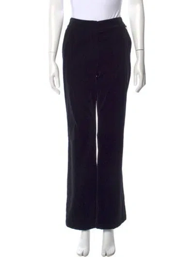 Pre-owned St John Wide Leg Pants In Blue