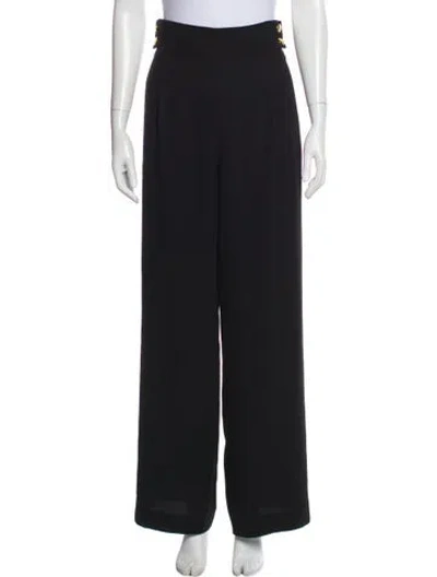 Pre-owned St John Wide Leg Pants In Blue