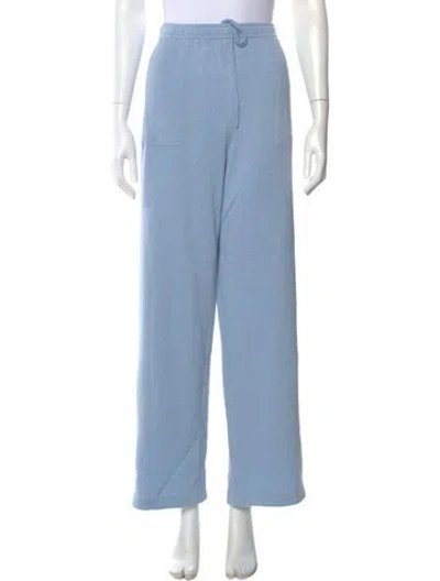 Pre-owned St John Wide Leg Pants In Blue