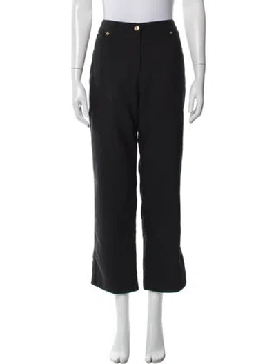 Pre-owned St John Wide Leg Pants In Blue