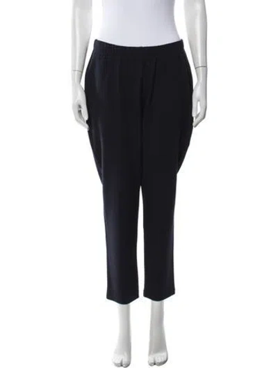 Pre-owned St John Wide Leg Pants In Blue