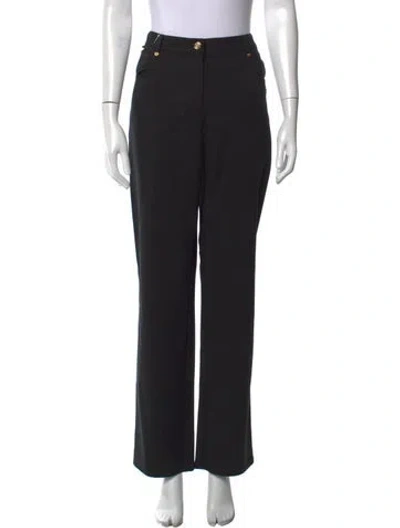 Pre-owned St John Wide Leg Pants In Blue