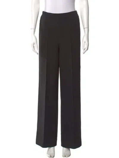 Pre-owned St John Wide Leg Pants In Brown