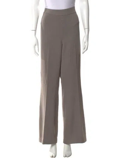 Pre-owned St John Wide Leg Pants In Gray