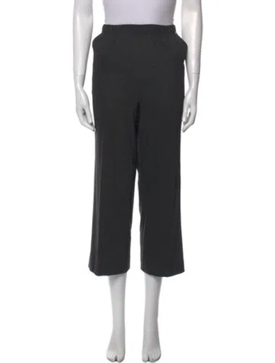 Pre-owned St John Wide Leg Pants In Gray