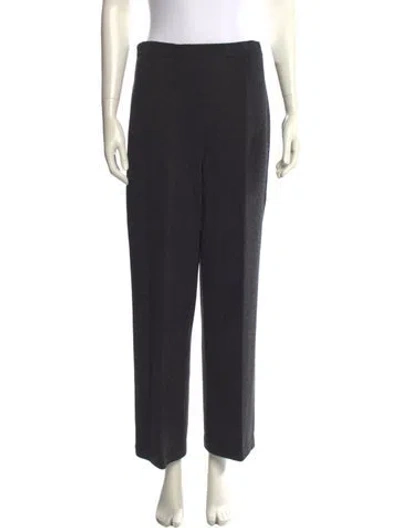 Pre-owned St John Wide Leg Pants In Gray