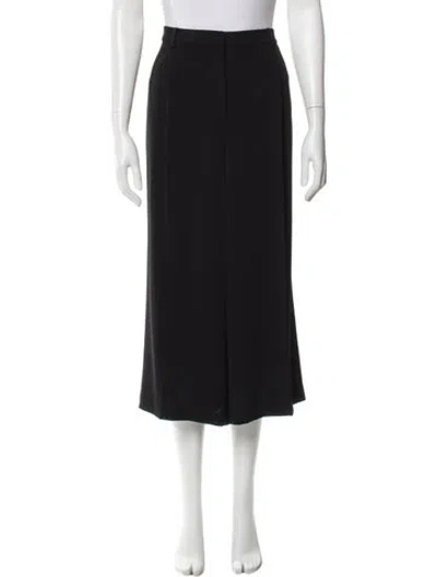 Pre-owned St John Wide Leg Pants In Gray