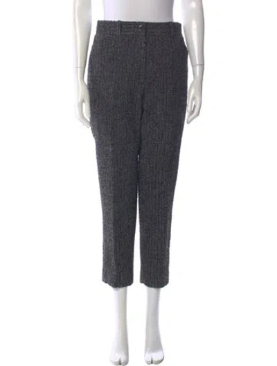 Pre-owned St John Wide Leg Pants In Gray