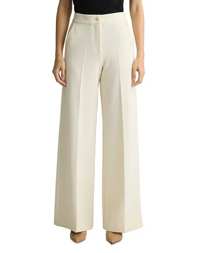 St John Wide Leg Pants In Gray