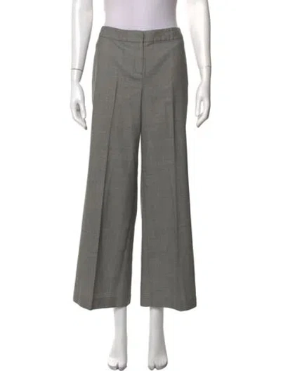 Pre-owned St John Wide Leg Pants In Grey