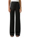 St John St. John Collection 'jennifer' Crepe Marocain Ankle Pants In Midnight
