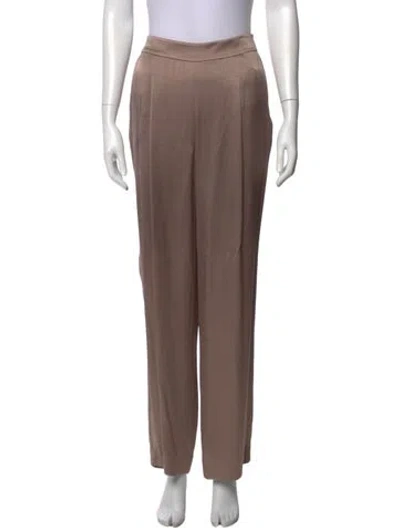 Pre-owned St John Wide Leg Pants In Neutral