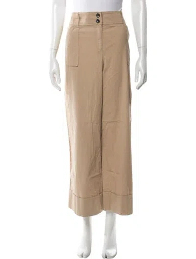 Pre-owned St John Wide Leg Pants In Neutral
