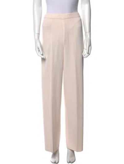 Pre-owned St John Wide Leg Pants In Neutral