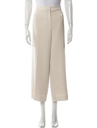Pre-owned St John Wide Leg Pants In Neutral