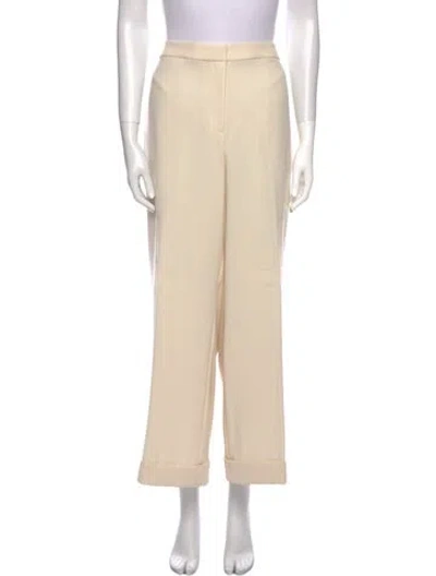 Pre-owned St John Wide Leg Pants In Neutral