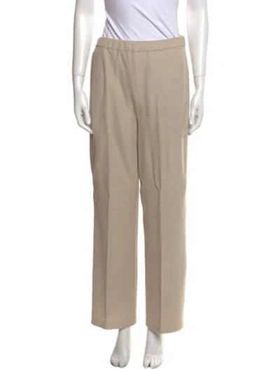Pre-owned St John Wide Leg Pants In Neutral
