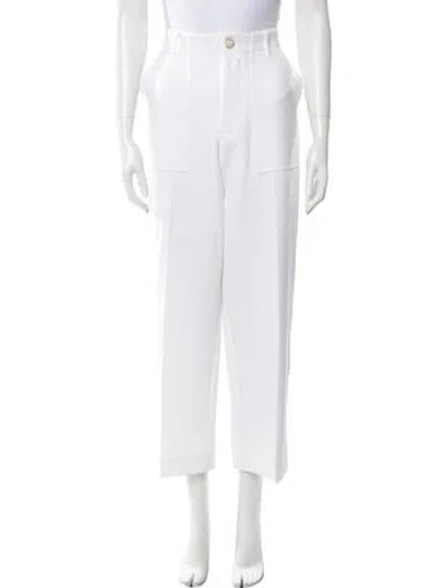 Pre-owned St John Wide Leg Pants In Neutral