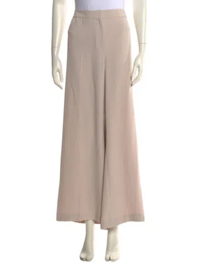 Pre-owned St John Wide Leg Pants In Neutral