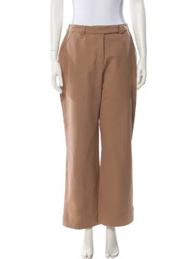 Pre-owned St John Wide Leg Pants In Neutral