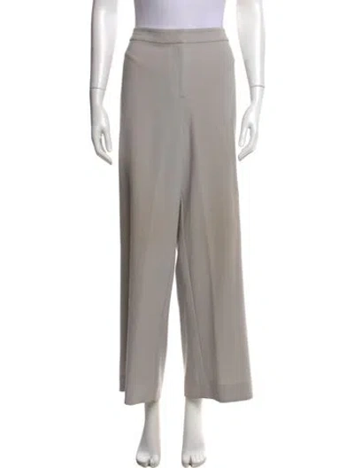 Pre-owned St John Wide Leg Pants In Neutral