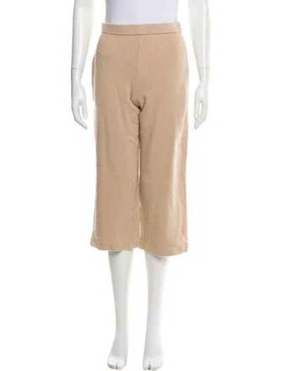 Pre-owned St John Wide Leg Pants In Neutral