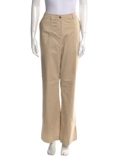 Pre-owned St John Wide Leg Pants In Neutral