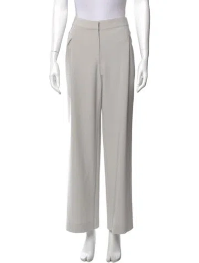 Pre-owned St John Wide Leg Pants In Neutral