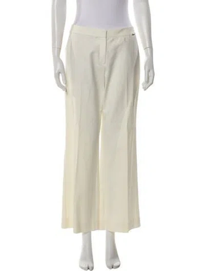 Pre-owned St John Wide Leg Pants In Neutral