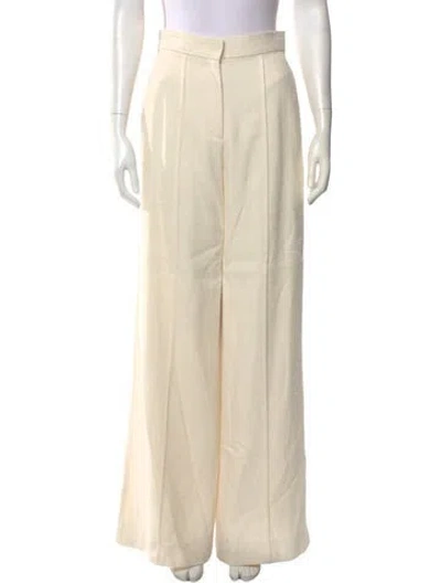 Pre-owned St John Wide Leg Pants In Neutral