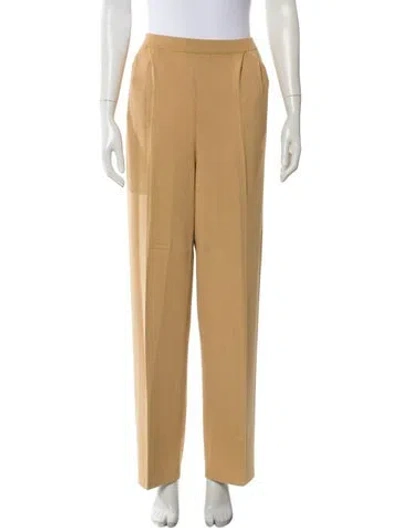 Pre-owned St John Wide Leg Pants In Neutral