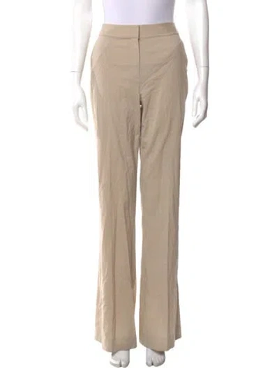 Pre-owned St John Wide Leg Pants In Neutral
