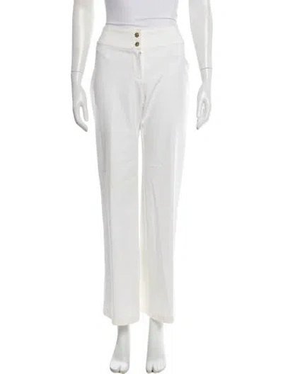 Pre-owned St John Wide Leg Pants In Neutral