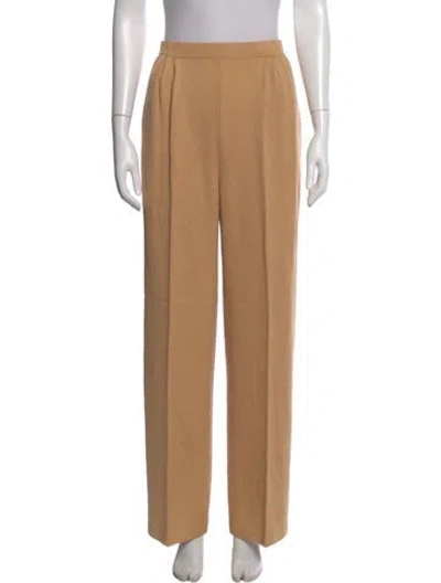 Pre-owned St John Wide Leg Pants In Neutral