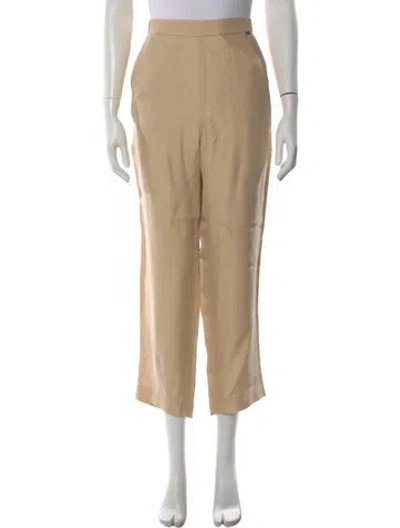 Pre-owned St John Wide Leg Pants In Neutral