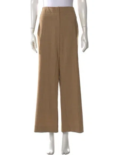 Pre-owned St John Wide Leg Pants In Neutral