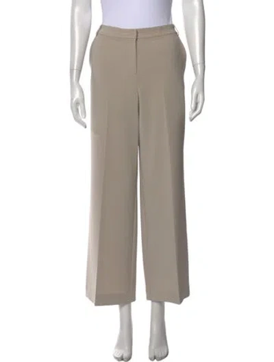Pre-owned St John Wide Leg Pants In Neutral