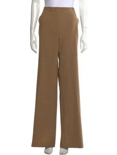 Pre-owned St John Wide Leg Pants In Neutral