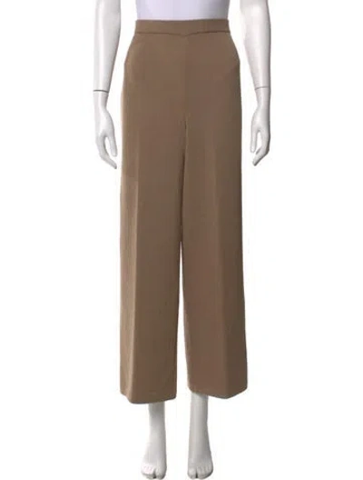 Pre-owned St John Wide Leg Pants In Neutral