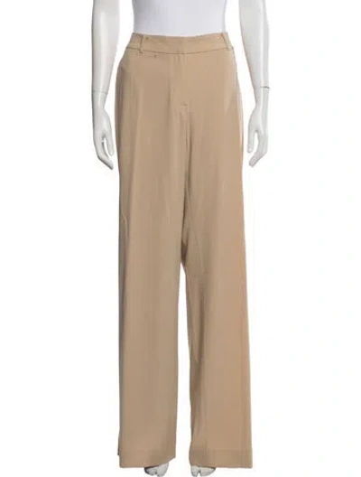Pre-owned St John Wide Leg Pants In Neutral