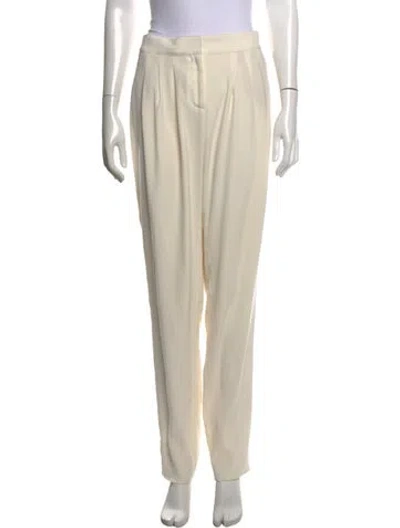 Pre-owned St John Wide Leg Pants In Neutrals